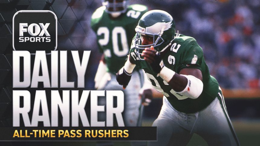 Who are the 10 greatest pass-rushers in NFL history?