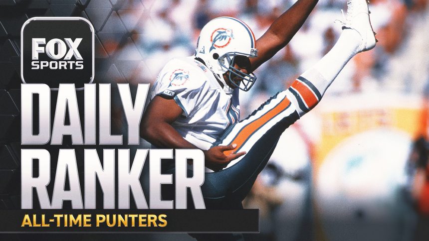 Who are the 10 greatest punters in NFL history?