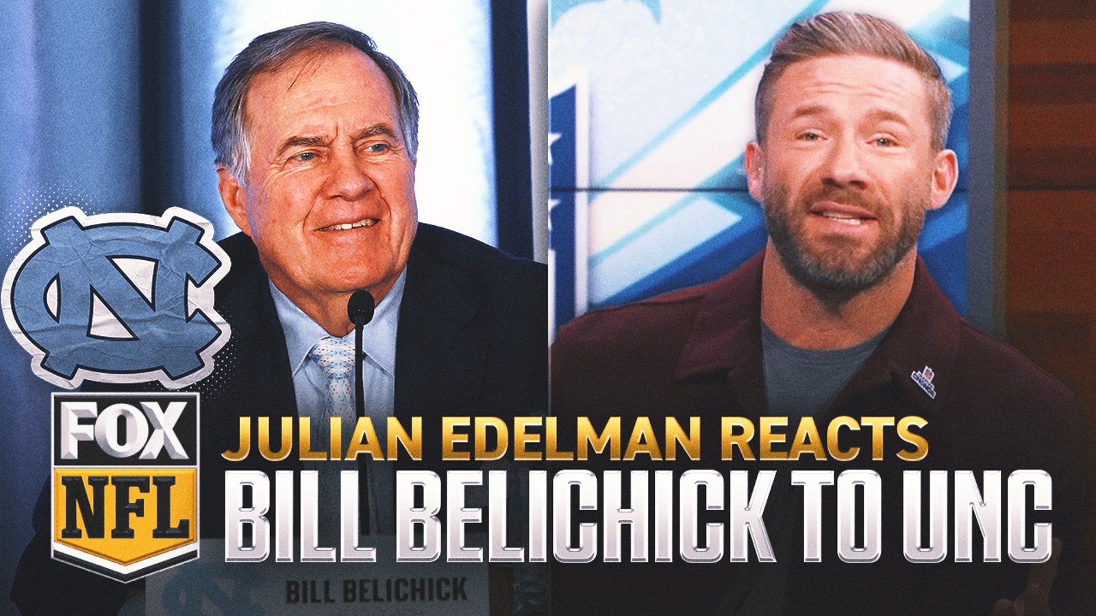 Julian Edelman reacts to North Carolina head coach hire 