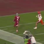 Zevi Eckhaus connects with Kyle Williams on a 66-yard TD, bringing Washington State to a 14-14 tie with Syracuse