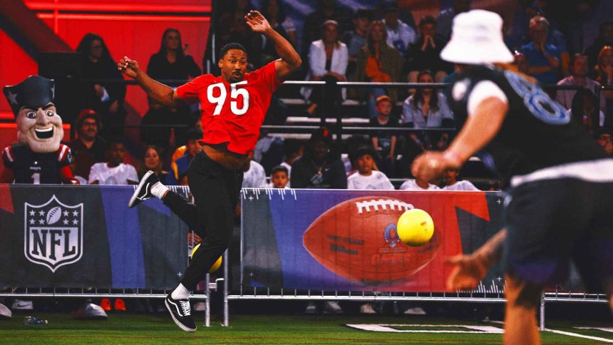 2025 NFL Pro Bowl Games highlights: Dodgeball brings the heat as NFC takes the lead