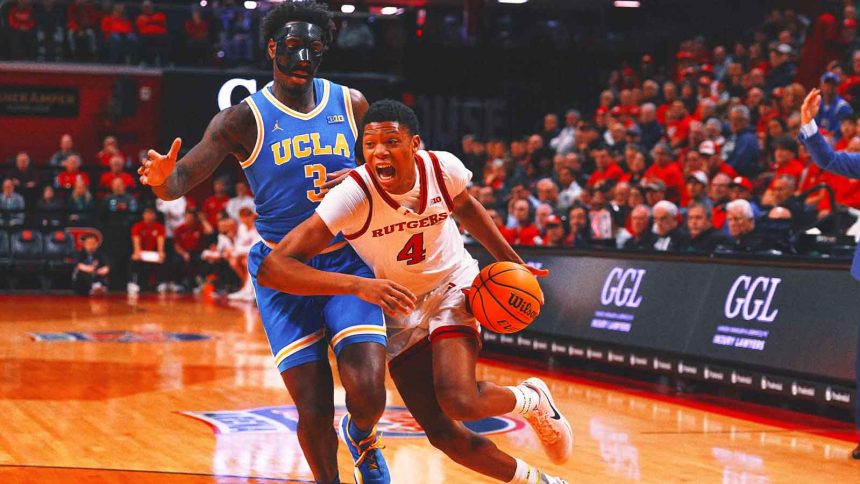 Ace Bailey helps Rutgers end 3-game skid with 75-68 win over struggling UCLA