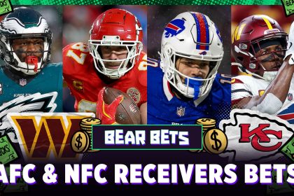 AFC & NFC Championship Super Six: Which receiver will have the most receiving yards?