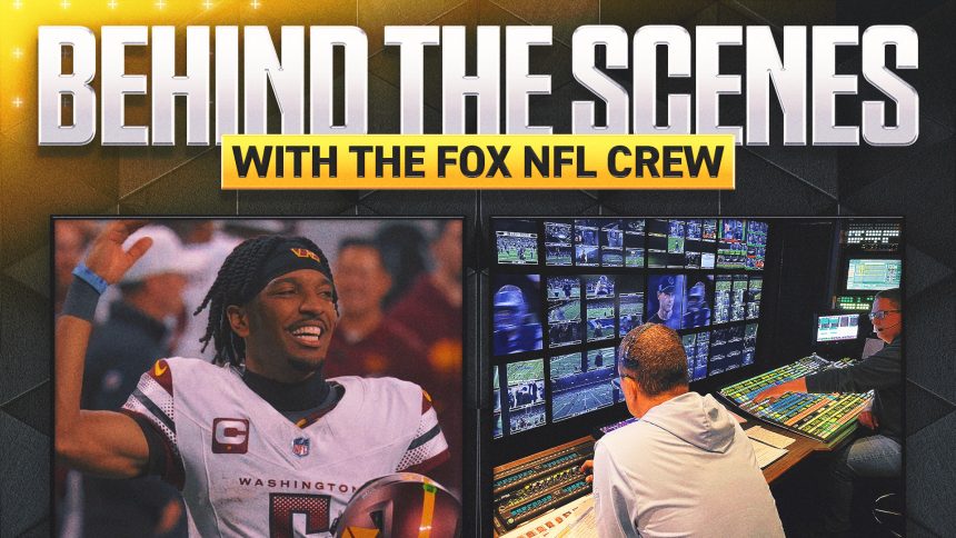 Behind the Scenes with FOX's NFL crew: An up-close look at star rookie Jayden Daniels