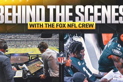 Behind the Scenes with FOX's NFL crew: Injuries, A.J. Brown tell the story in Philly