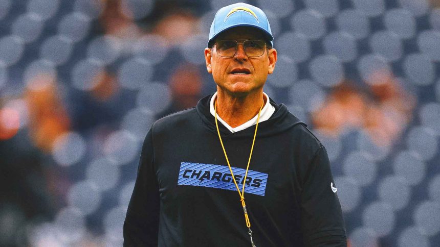 Chargers coach Jim Harbaugh will have a heart procedure and hip replacement 'soon'