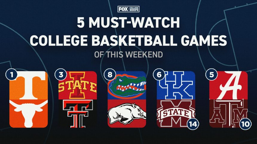 College basketball preview: Five best games to watch this weekend