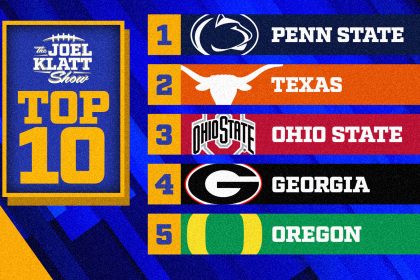 College Football rankings: Joel Klatt's way-too-early top 10 for 2025