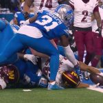 Commanders' Jayden Daniels converts CLUTCH fourth down, leading to a TD to help defeat Lions | NFL Highlights