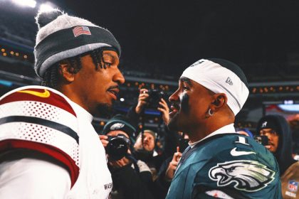 Commanders vs. Eagles: NFC East rivalry by the numbers