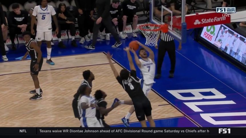 Creighton's Fedor Žugic makes INCREDIBLE AND-ONE layup to extend lead over Providence