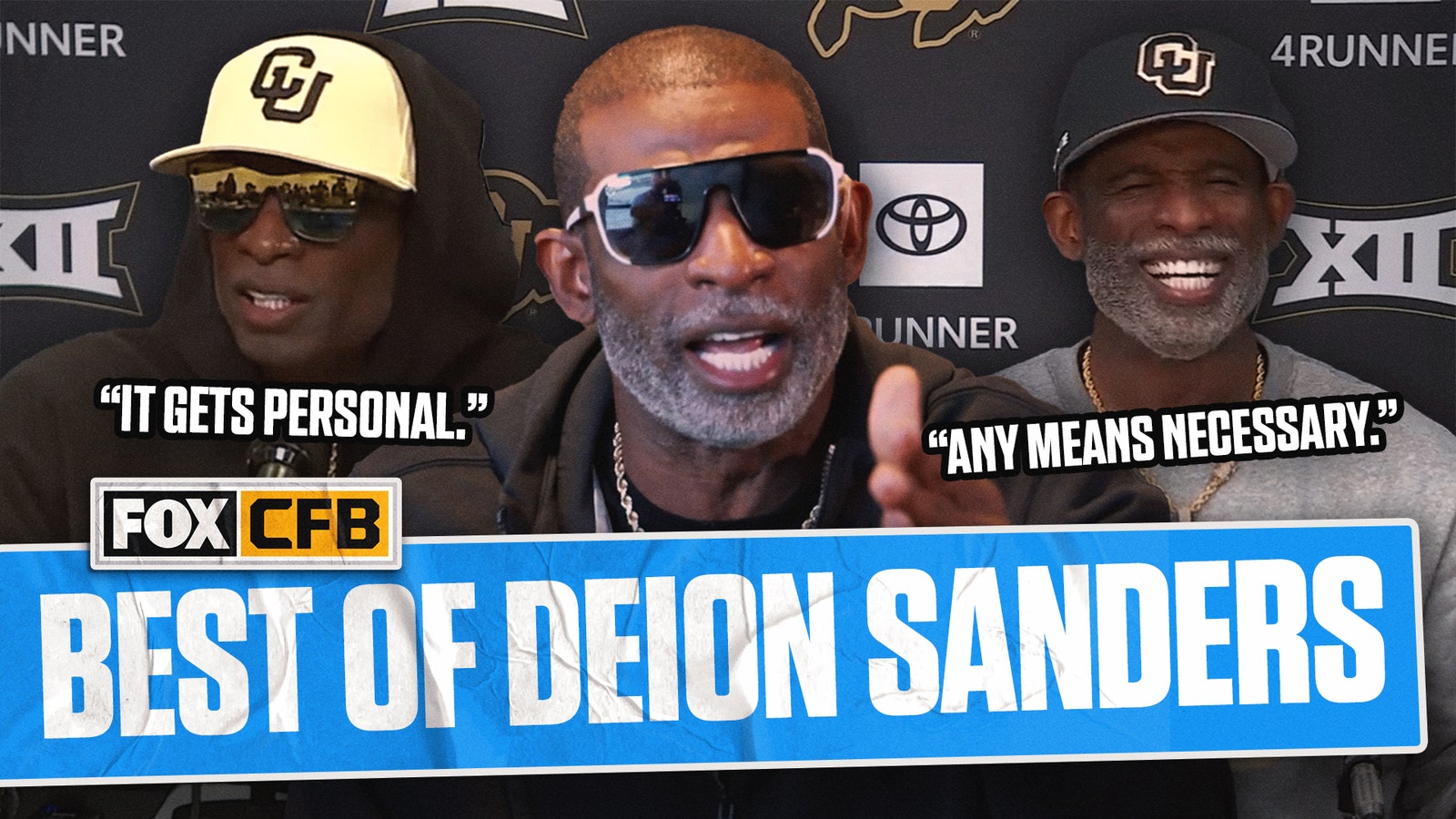 Deion Sanders' best moments of 2024 Colorado season