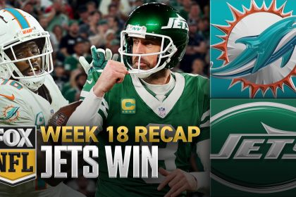 Dolphins vs. Patriots: Greg Olsen & Joe Davis discusses Jets' win & Aaron Rodgers' future