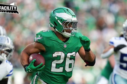 Eagles to sit Saquon Barkley in Week 18 with 101 yards shy of all-time rushing record | The Facility