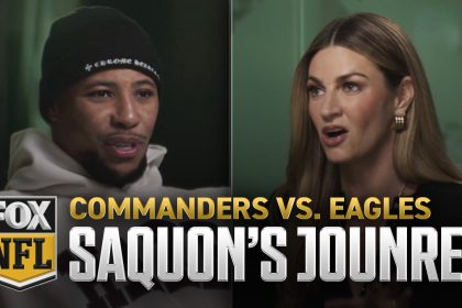 Eagles vs. Commanders: RB Saquon Barkley shares his Eagles journey | FOX NFL Sunday