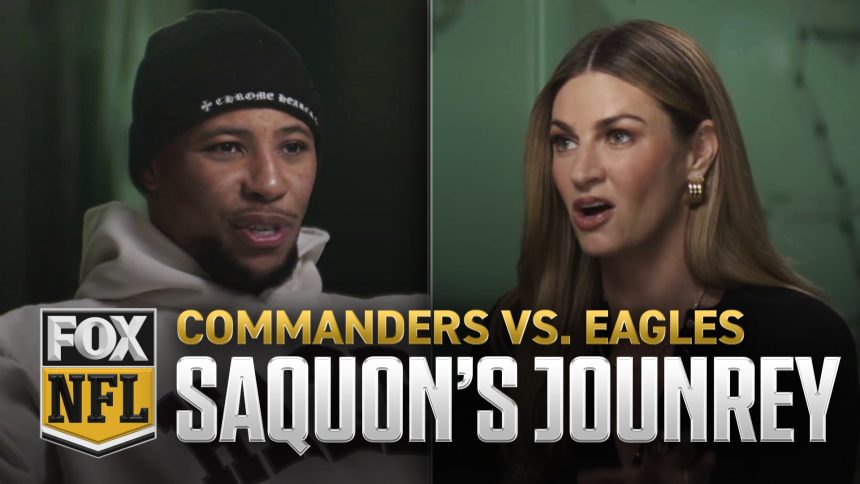 Eagles vs. Commanders: RB Saquon Barkley shares his Eagles journey | FOX NFL Sunday