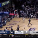 Georgetown defeats Villanova after making crucial stop on Eric Dixon's near game-winning shot