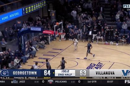 Georgetown defeats Villanova after making crucial stop on Eric Dixon's near game-winning shot