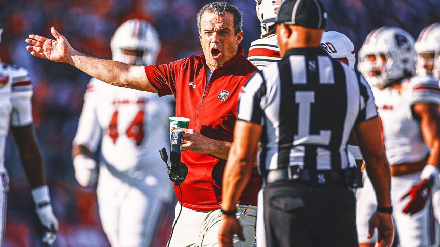 Illinois HC Bret Bielema taunts South Carolina’s Shane Beamer in eventful Cheez-It Bowl