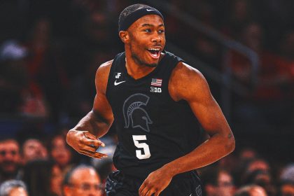 Jase Richardson's career-high 20 points lifts No. 8 Michigan State past Rutgers