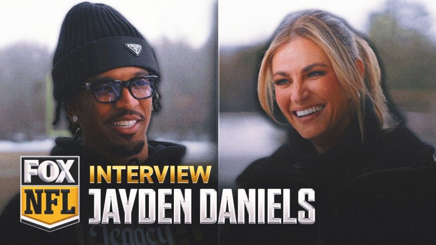 Jayden Daniels on Commanders vs. Lions, reflects on 2024 season | FOX NFL Sunday