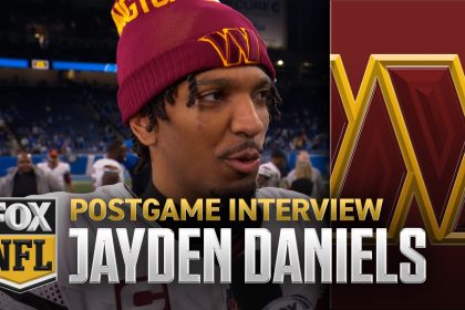 Jayden Daniels on Commanders' win vs. Lions to advance to NFC Championship: 'It's a surreal moment'