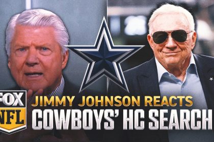 Jimmy Johnson REACTS to Cowboys' head coaching search | NFL on FOX