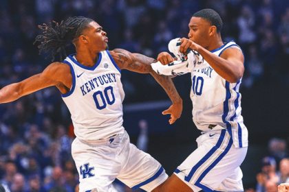 Koby Brea's seven 3-pointers lifts No. 10 Kentucky over No. 6 Florida, 106-100