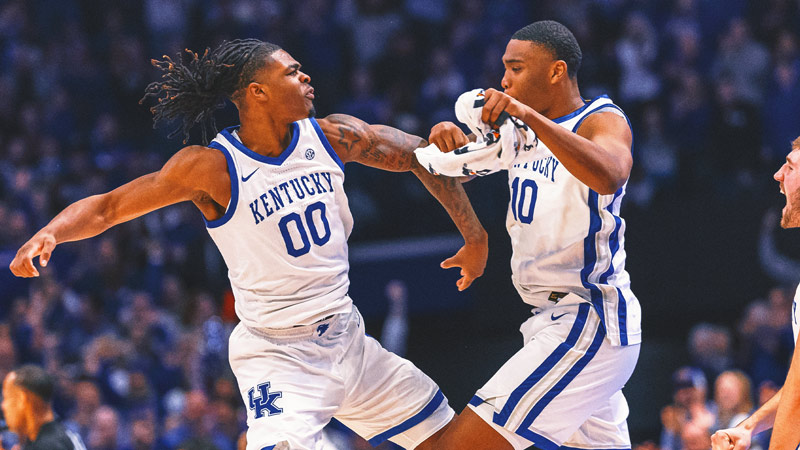 Koby Brea's seven 3-pointers lifts No. 10 Kentucky over No. 6 Florida, 106-100