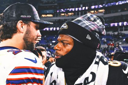 Lamar Jackson: 'I'm trying to beat' Josh Allen, not be friends