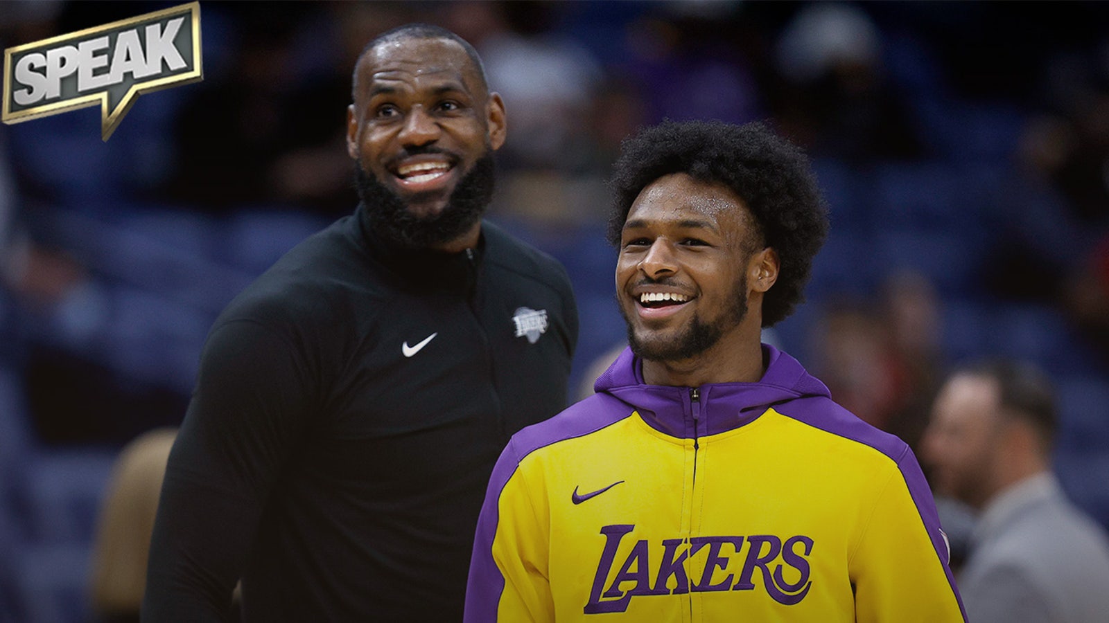 'It was a special moment' — Magic Johnson shares his thoughts on LeBron & Bronny James playing together for the first time | Speak