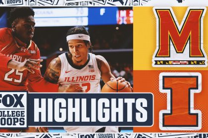 Maryland Terrapins vs. No. 17 Illinois Fighting Illini Highlights | FOX College Hoops