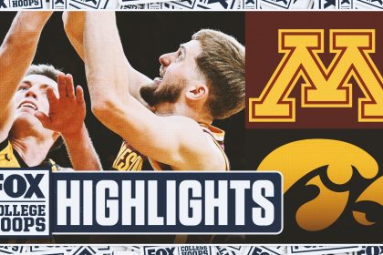 Minnesota Golden Gophers vs. Iowa Hawkeyes Highlights | FOX College Hoops