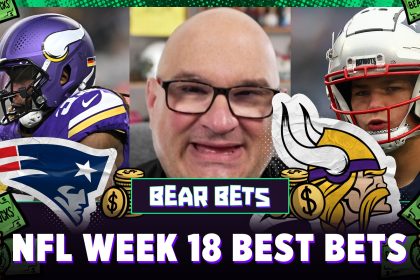 Minnesota Vikings, New England Patriots are the BEST BETS in Week 18 of the NFL