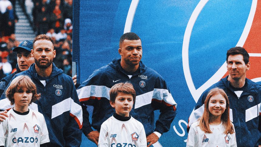 Neymar: Kylian Mbappé was 'a little jealous' of Lionel Messi in Paris