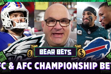 NFC & AFC Championship Best Bets: Eagles Team Total & Josh Allen Rushing Yards Over