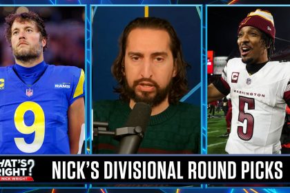 Nick's Divisional Round Picks: Commanders (+9.5) cover, Rams (+6) pull off upset | What's Wright?