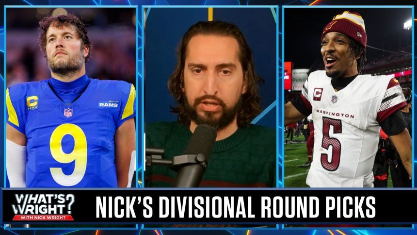 Nick's Divisional Round Picks: Commanders (+9.5) cover, Rams (+6) pull off upset | What's Wright?