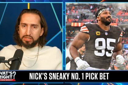 Nick's sneaky bet: Browns falling to the 2025 NFL Draft's No. 1 pick | What's Wright?