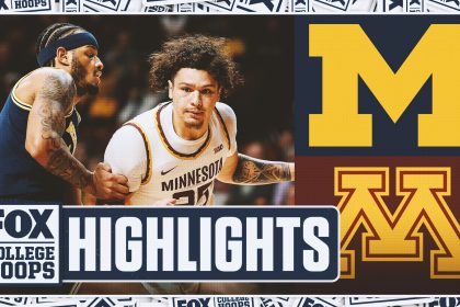 No. 20 Michigan Wolverines vs. Minnesota Golden Gophers Highlights | FOX College Hoops