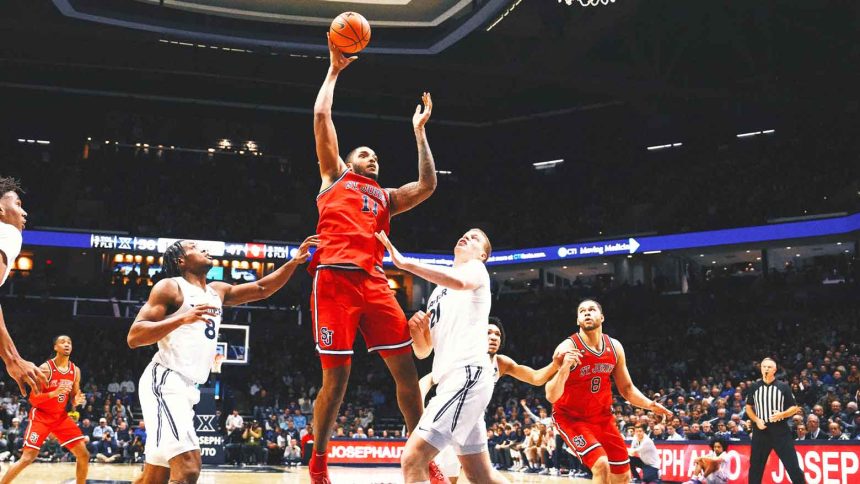 No. 20 St. John's rallies past Xavier 79-71 in OT, moves into 1st place in Big East