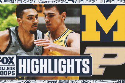 No. 21 Michigan Wolverines vs. No. 11 Purdue Boilermakers Highlights | FOX College Hoops