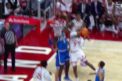 No. 22 UCLA upset following Maryland's DeShawn Harris-Smith's strong and-1 in 79-61 final score