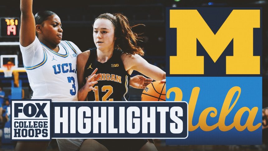 No. 24 Michigan vs. No. 1 UCLA Highlights | CBB on FOX