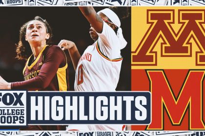 No. 24 Minnesota Golden Gophers vs. No. 8 Maryland Terrapins Highlights | FOX College Hoops