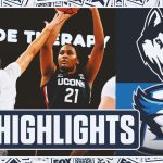 No. 6 UConn Huskies vs. Creighton Bluejays Highlights | FOX College Women’s Hoops