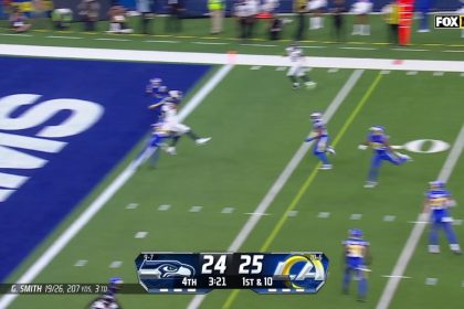 Noah Fant makes a RIDICULOUS catch for a TD, giving Seahawks lead over Rams | NFL Highlights