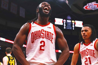 Ohio State ends home skid with 82-65 victory over reeling Iowa