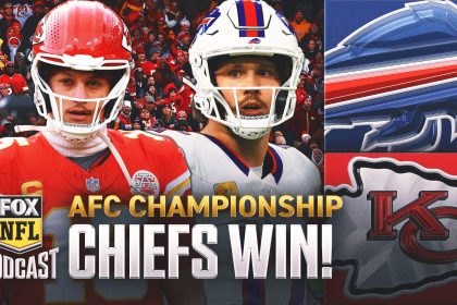 Patrick Mahomes, Kansas City Chiefs HOLD OFF Josh Allen, Buffalo Bills | NFL on FOX Pod