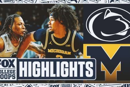 Penn State Nittany Lions vs. Michigan Wolverines Highlights | FOX College Hoops